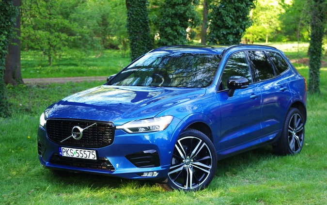 Volvo XC 60 cena 140000 przebieg: 54500, rok produkcji 2019 z Żagań małe 781